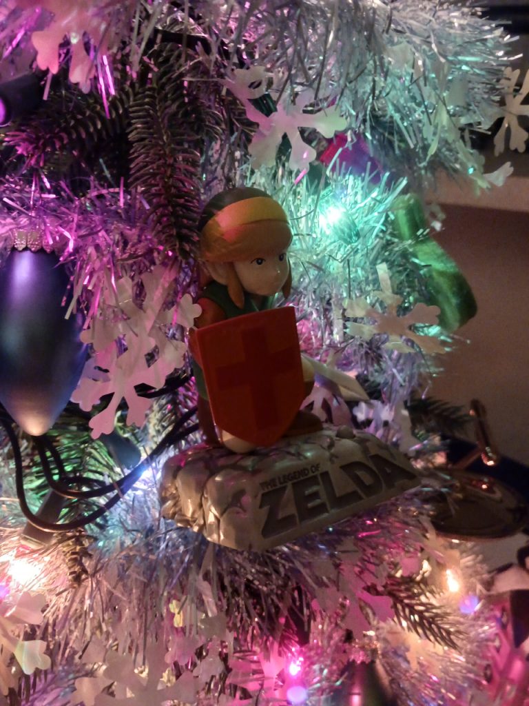 The Legend of Zelda with Link ornament.