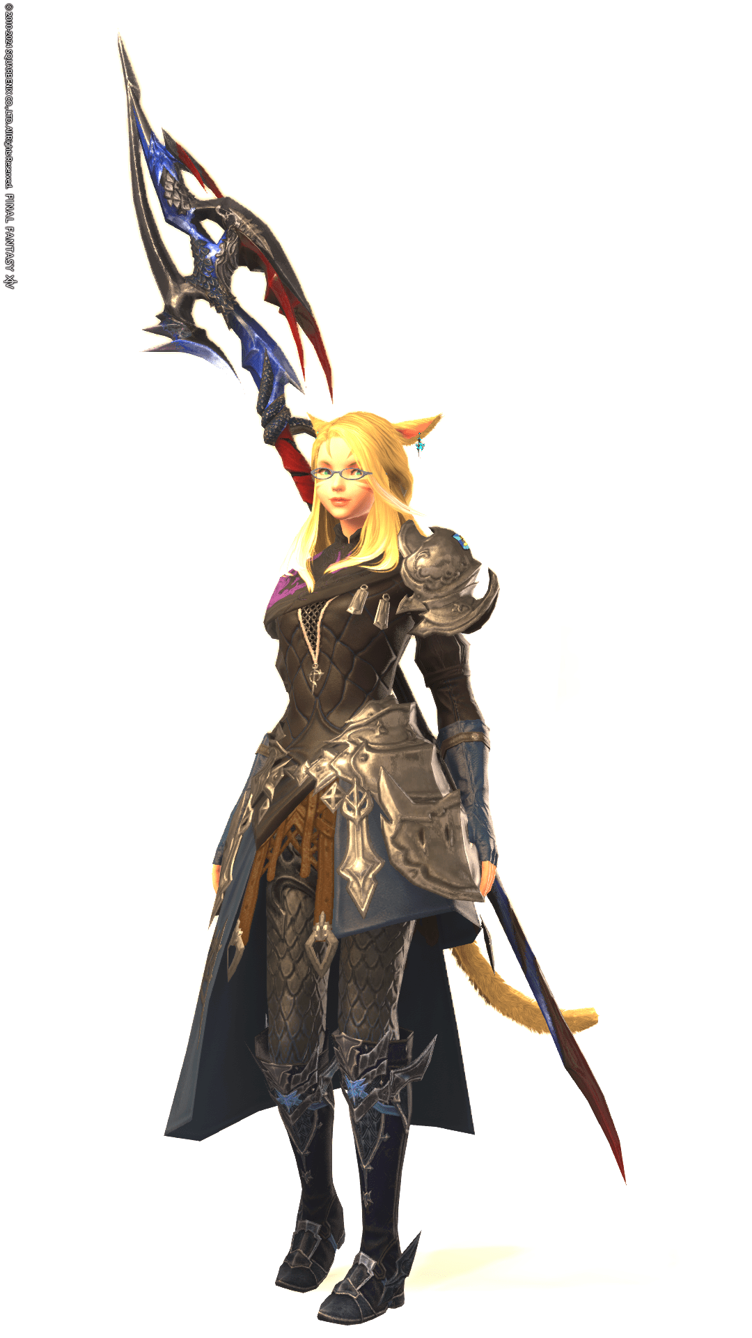 Aikirees in her new Dragoon attire