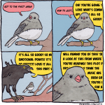 Annoyed Bird Meme.