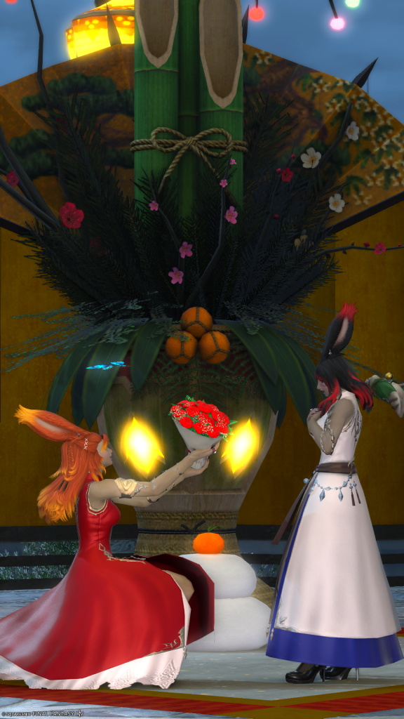 Reinylla proposing to Elizara during the Heavensturn event.
