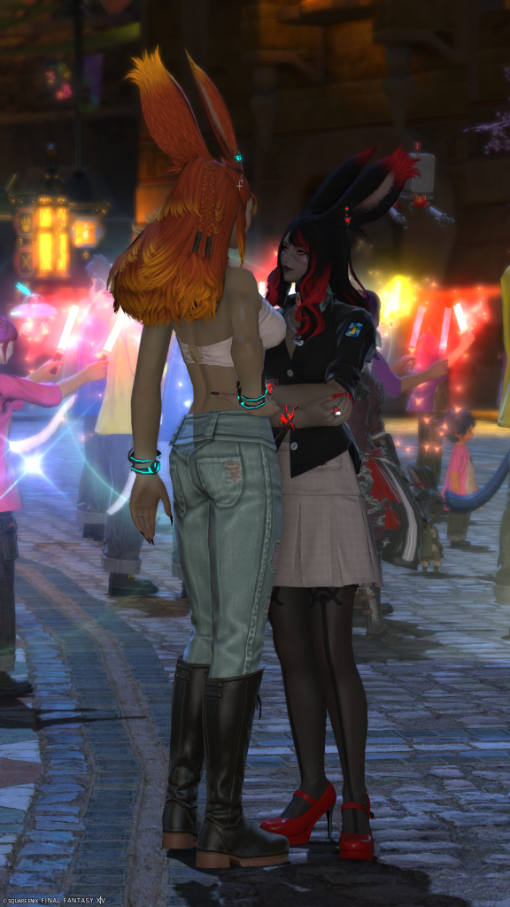 Reinylla and Elizara together with Elizara smiling at the Little Ladies' Day event.