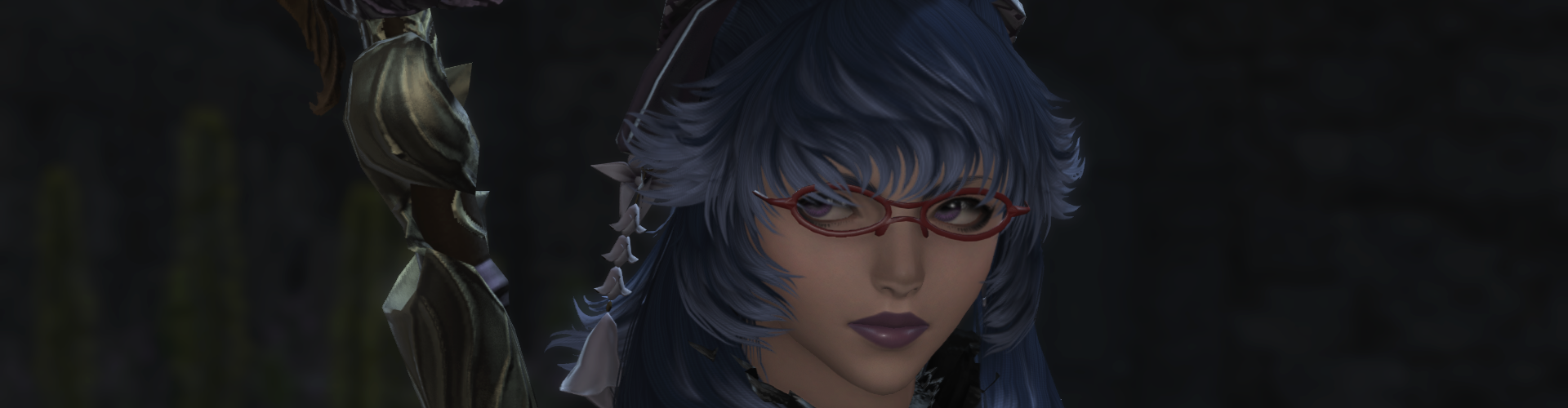 Me staring attentively off into the foreground.